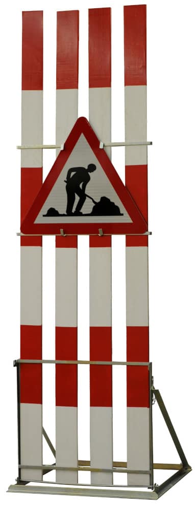 Support vertical trilatte pliable - Robalex Signalisation Lausanne